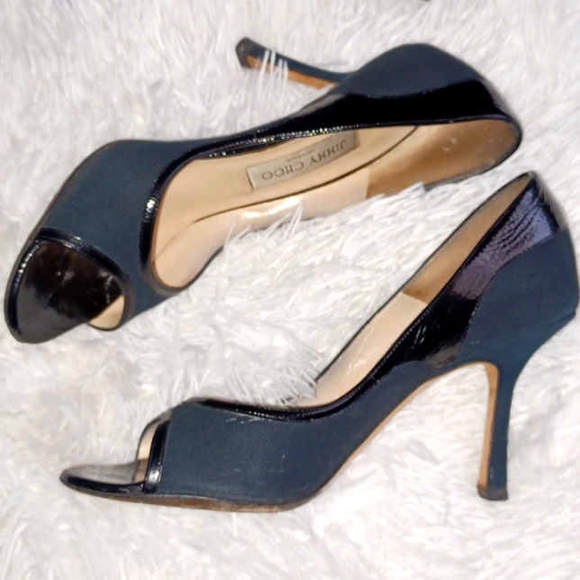Jimmy Choo Pre-Loved Open Toe Heels